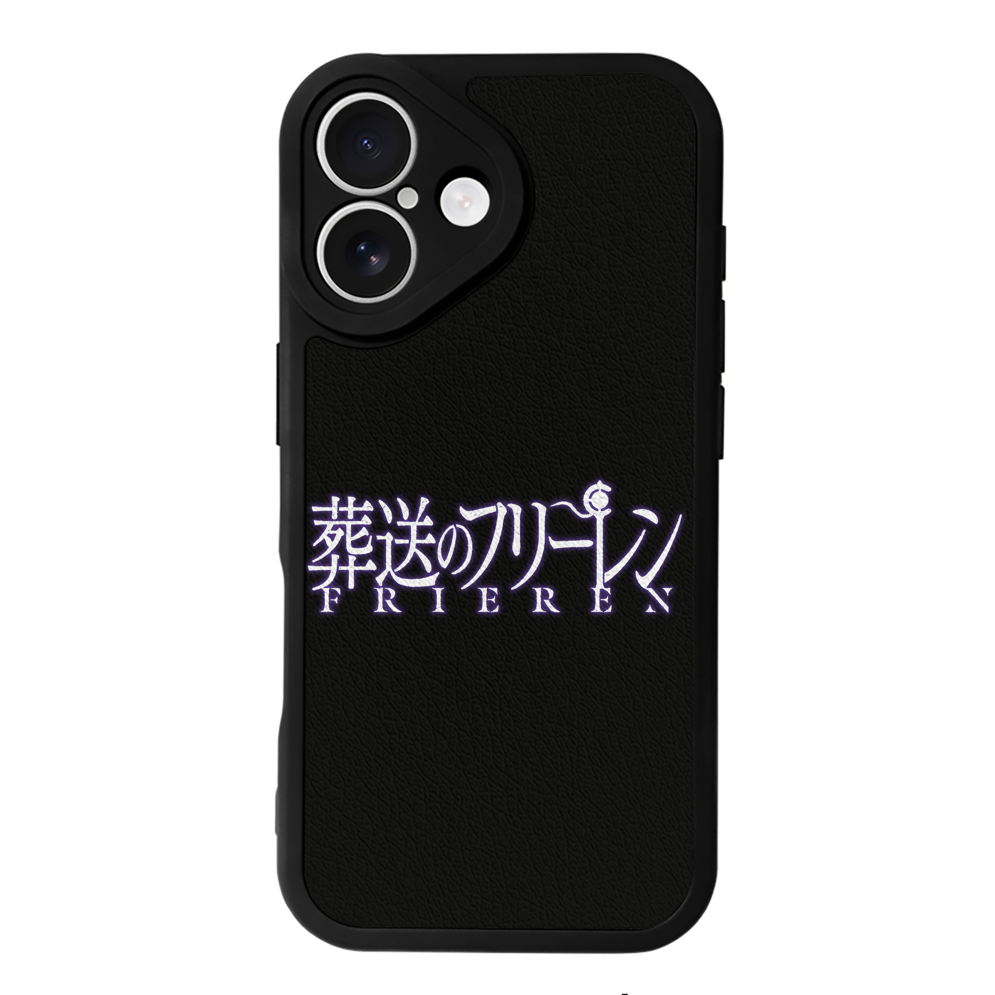 （画像用） 葬送のフリーレン Frieren 【iPhone 16シリーズ対応】シリコンスマホケース（レザー調） 材質：シリコン